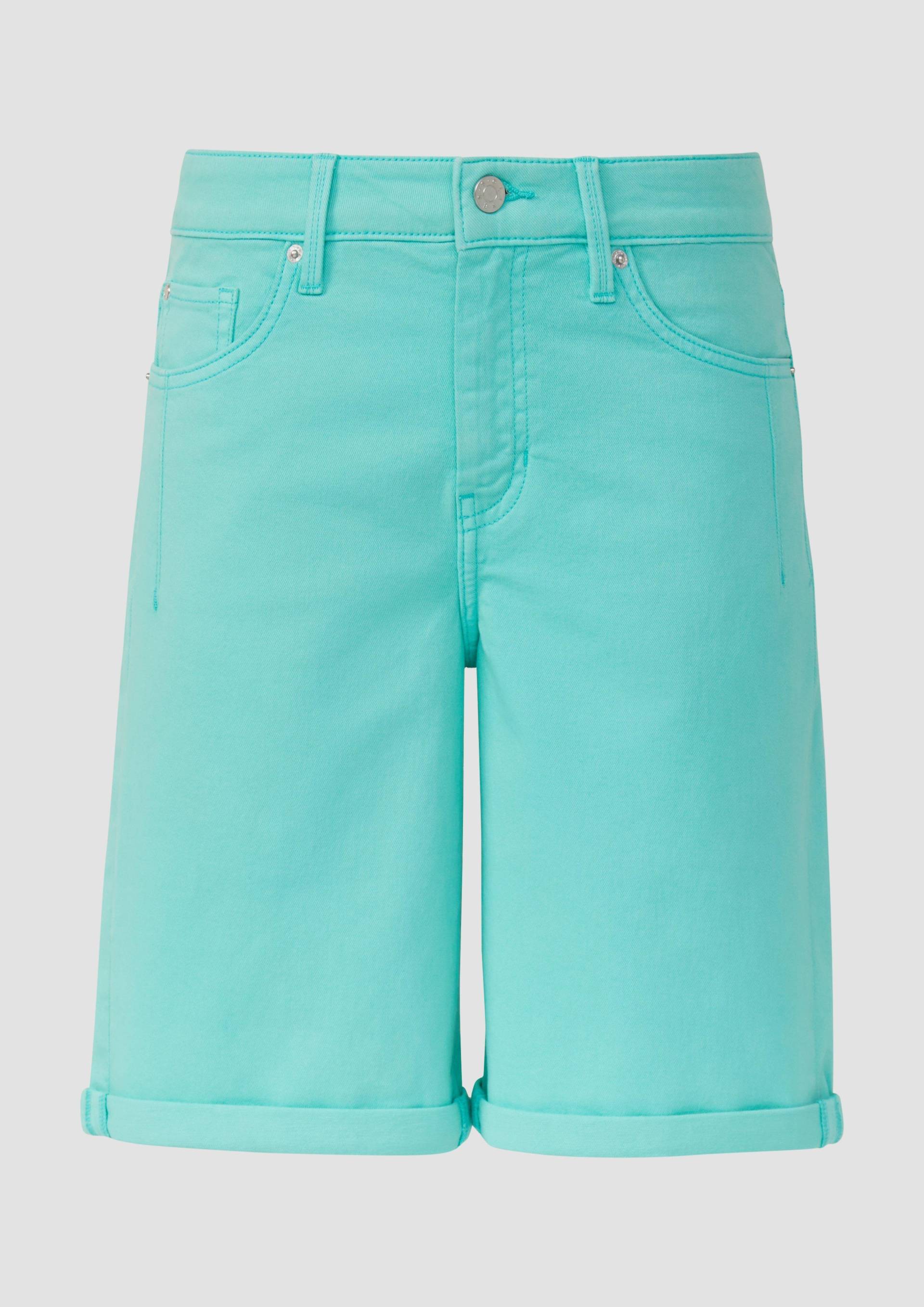 s.Oliver - Jeans-Bermuda Karolin / Regular Fit / Mid Rise, Damen, türkis s.Oliver - Jeans-Bermuda Karolin / Regular Fit / Mid Rise, Damen, türkis von s.Oliver