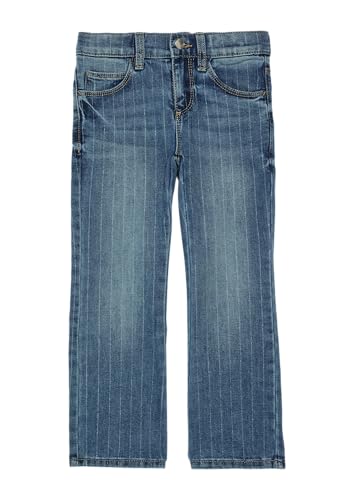 s.Oliver Jeans Betsy/Regular Fit/Mid Rise/Flared Leg/Glitzer-Nadelstreifen blau 98/Slim von s.Oliver