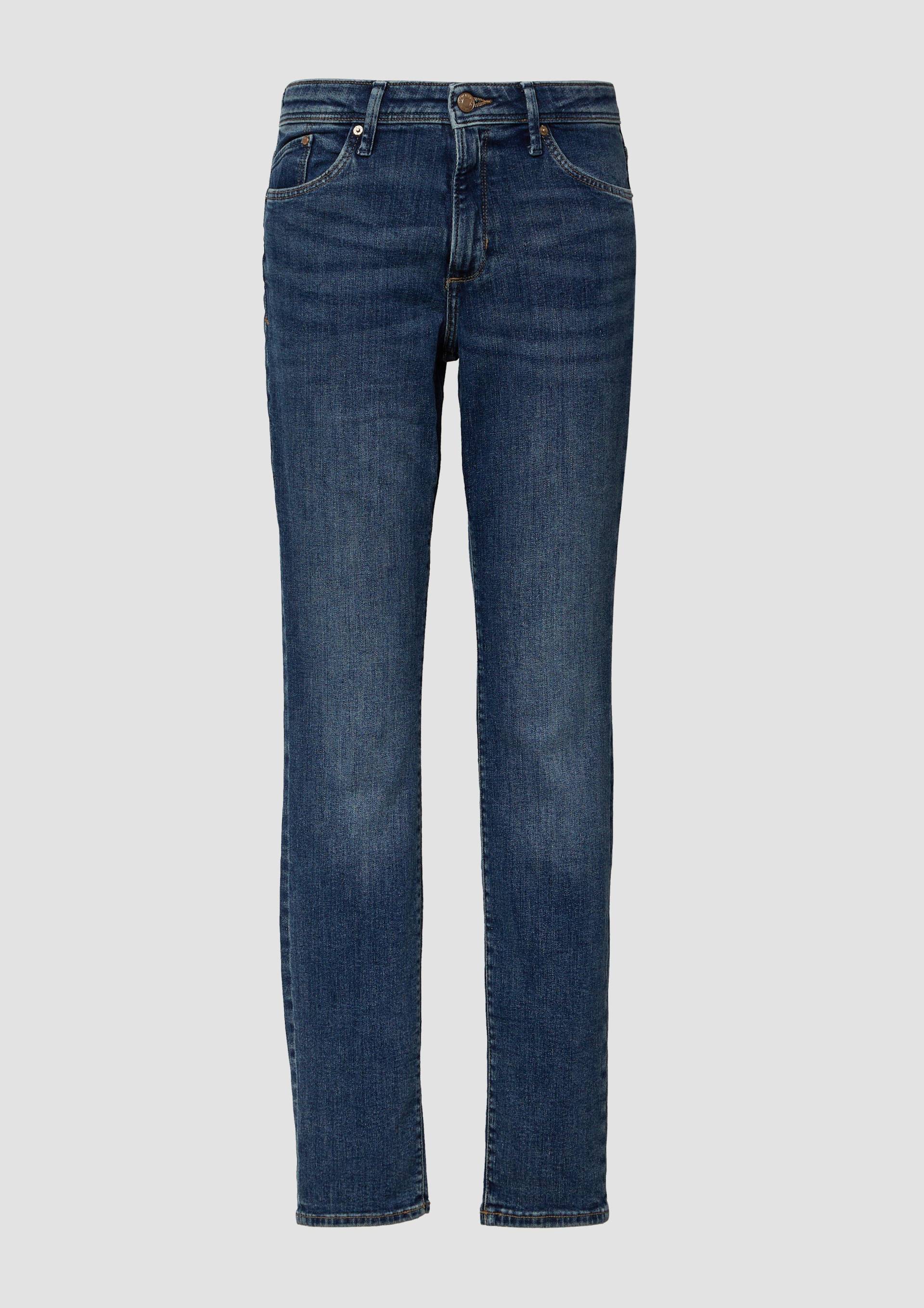 s.Oliver - Jeans Betsy / Slim Fit / Mid Rise / Slim Leg, Damen, blau von s.Oliver