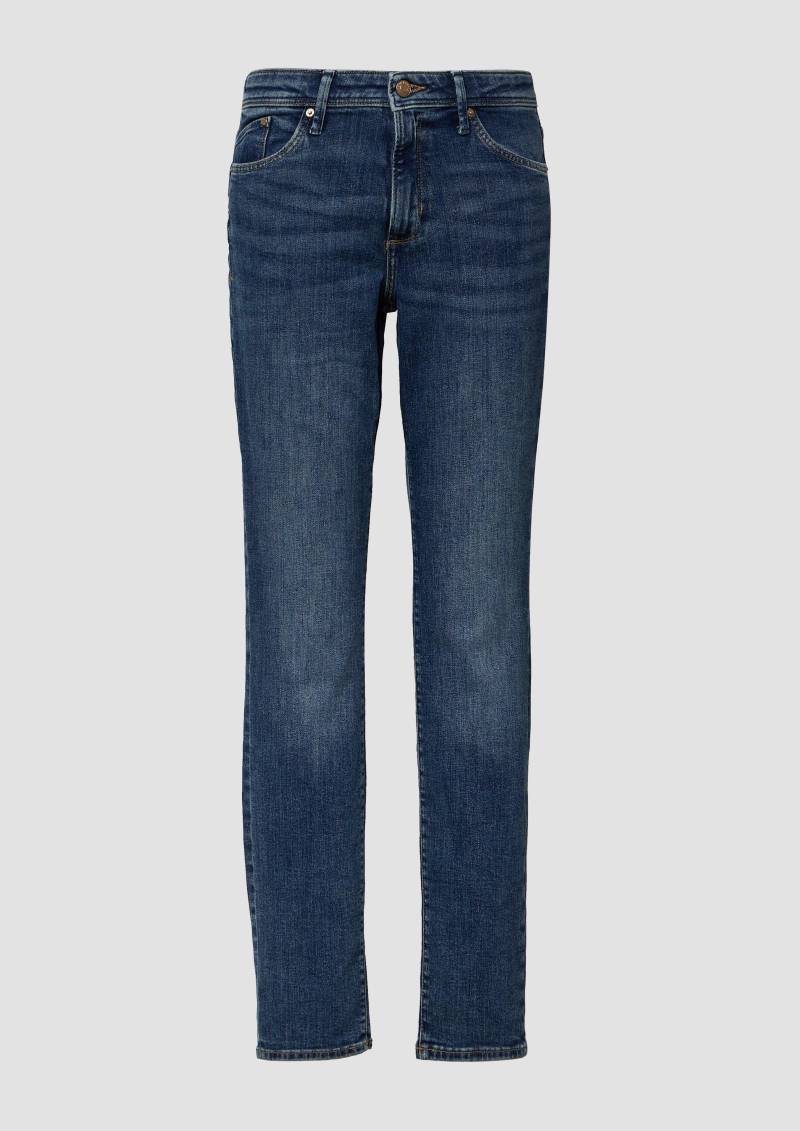 s.Oliver - Jeans Betsy / Slim Fit / Mid Rise / Slim Leg, Damen, blau von s.Oliver