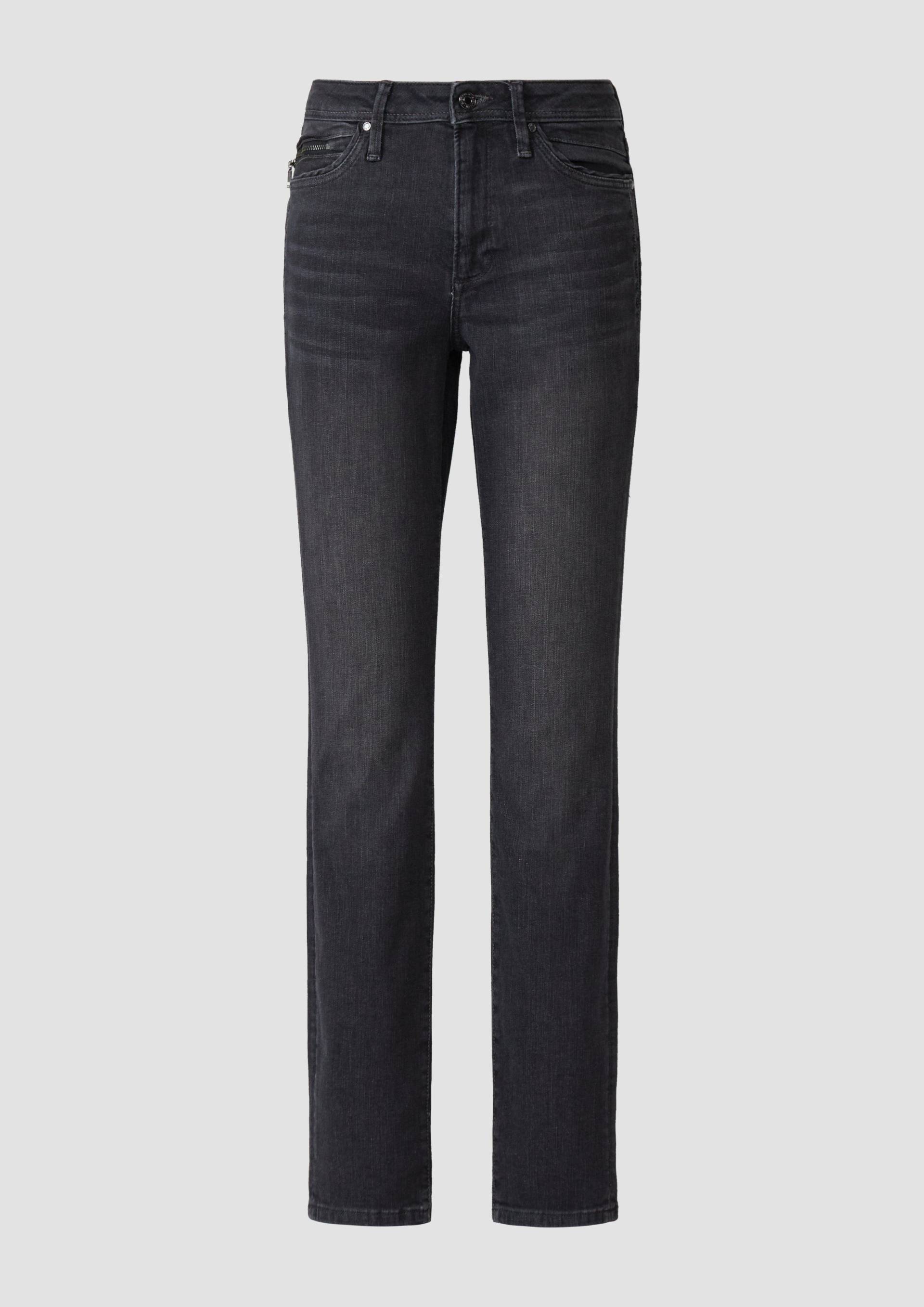 s.Oliver - Jeans Betsy / Slim Fit / Mid Rise / Slim Leg / 5-Pocket-Form, Damen, grau s.Oliver - Jeans Betsy / Slim Fit / Mid Rise / Slim Leg / 5-Pocket-Form, Damen, grau von s.Oliver
