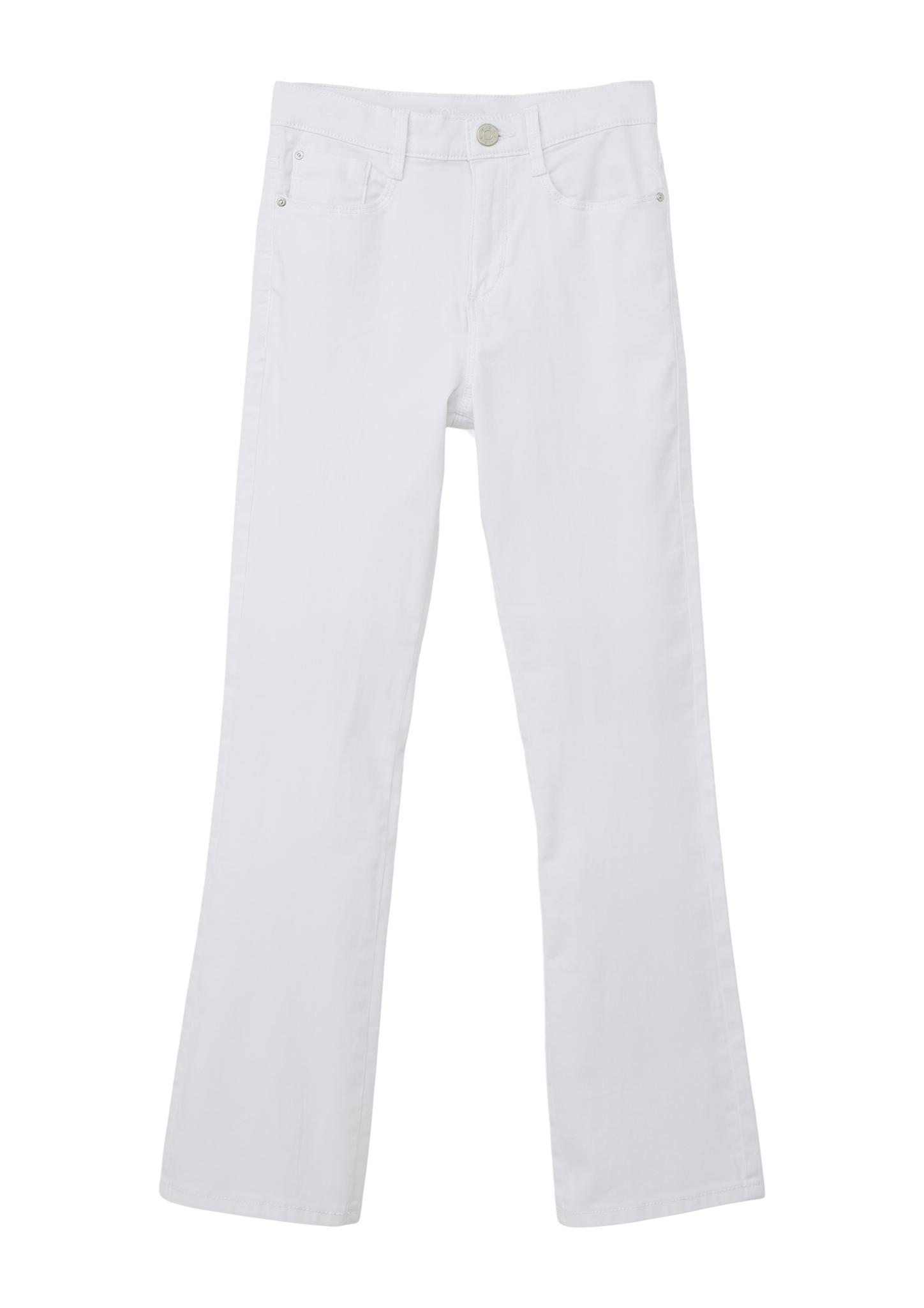 s.Oliver - Jeans Beverly / Relaxed Fit / High Rise / Flared Leg, Mädchen, weiß s.Oliver - Jeans Beverly / Relaxed Fit / High Rise / Flared Leg, Mädchen, weiß von s.Oliver