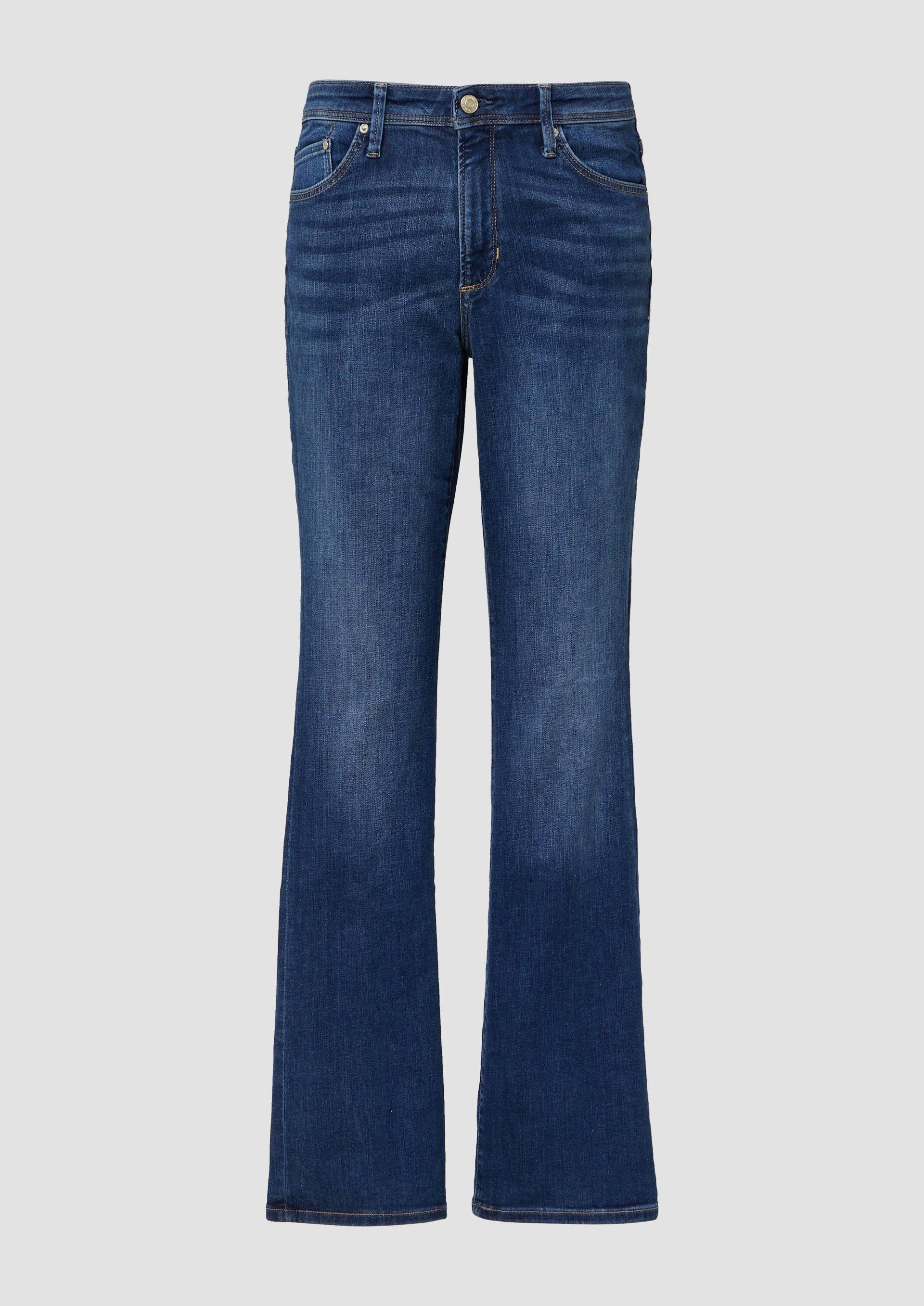 s.Oliver - Jeans Beverly / Slim Fit / Mid Rise / Bootcut Leg, Damen, blau s.Oliver - Jeans Beverly / Slim Fit / Mid Rise / Bootcut Leg, Damen, blau von s.Oliver