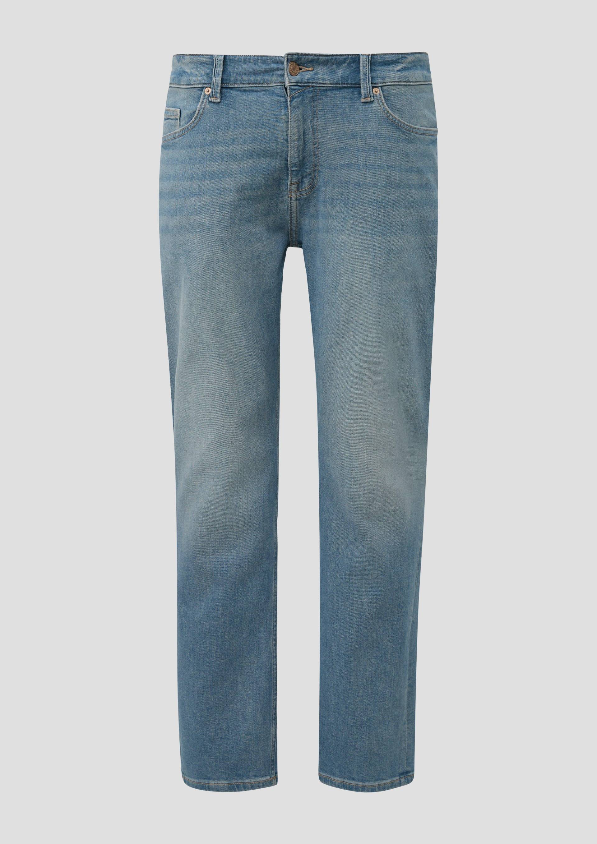 s.Oliver - Jeans Casby / Relaxed Fit / High Rise / Straight Leg, Herren, blau von s.Oliver