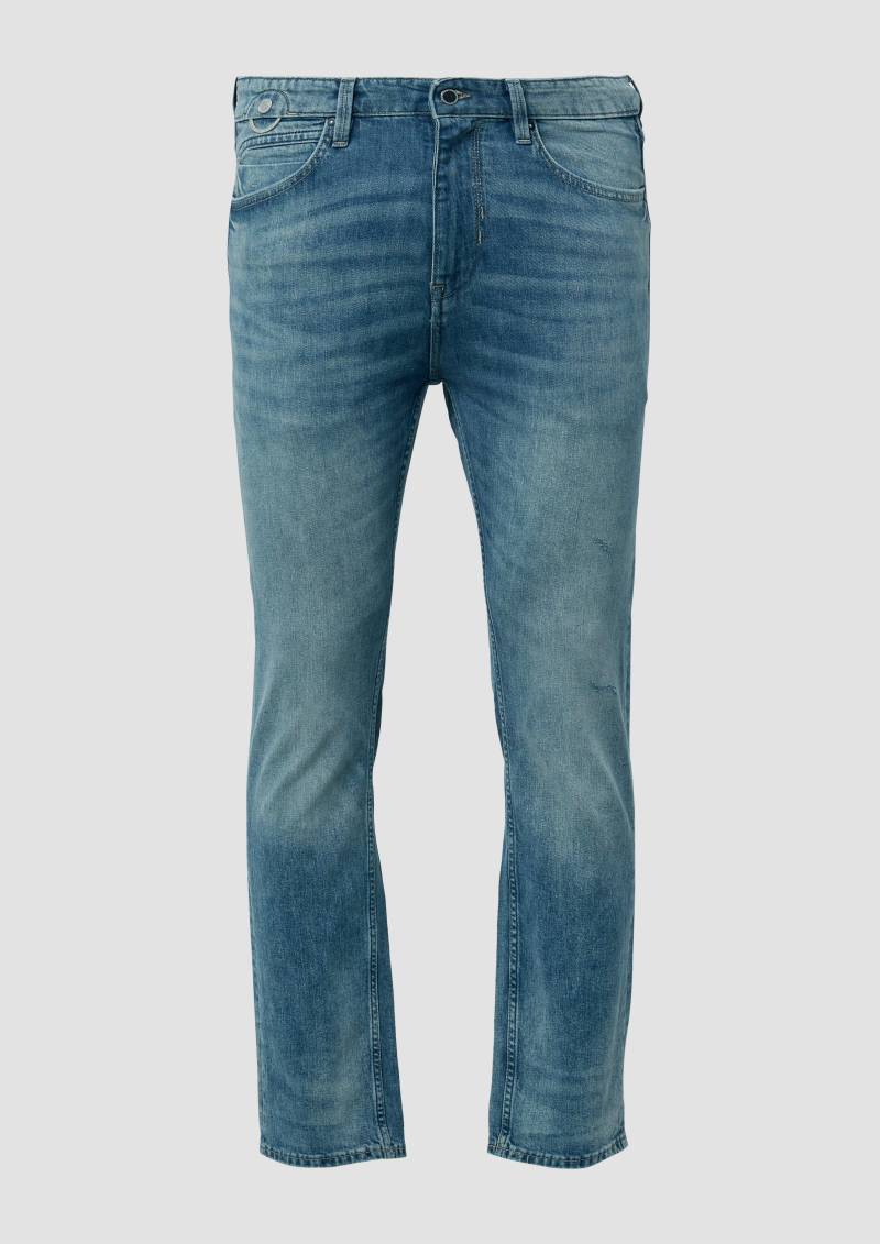 s.Oliver - Jeans Casby / Relaxed Fit / Mid Rise / Straight Leg / 5-Gear-Denim, Herren, blau s.Oliver - Jeans Casby / Relaxed Fit / Mid Rise / Straight Leg / 5-Gear-Denim, Herren, blau von s.Oliver