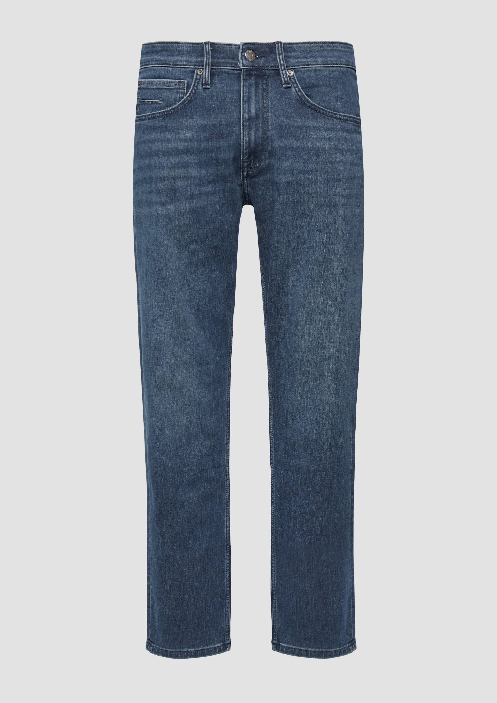 s.Oliver - Jeans Mauro / Regular Fit / Mid Rise / Tapered Leg, Herren, blau s.Oliver - Jeans Mauro / Regular Fit / Mid Rise / Tapered Leg, Herren, blau von s.Oliver