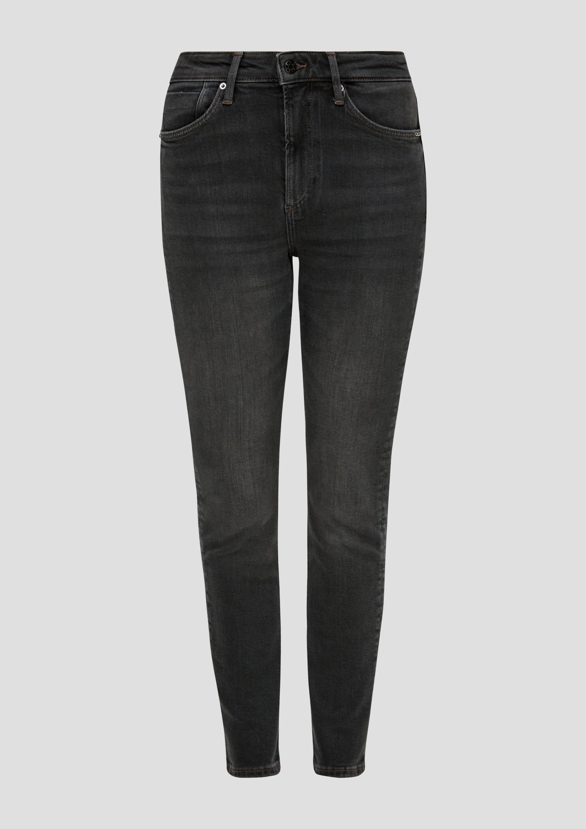 s.Oliver - Jeans Izabell / Skinny Fit / High Rise / Skinny Leg, Damen, grau s.Oliver - Jeans Izabell / Skinny Fit / High Rise / Skinny Leg, Damen, grau von s.Oliver