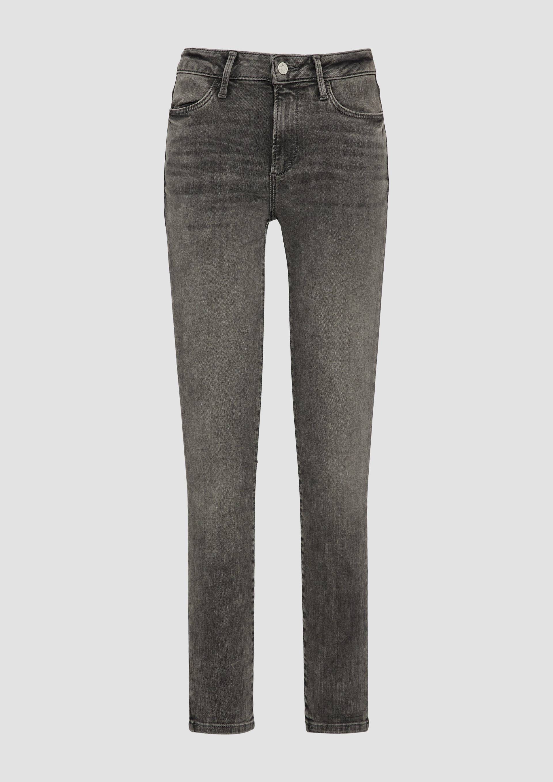 s.Oliver - Jeans Izabell / Skinny Fit / Mid Rise / Skinny Leg, Damen, grau s.Oliver - Jeans Izabell / Skinny Fit / Mid Rise / Skinny Leg, Damen, grau von s.Oliver