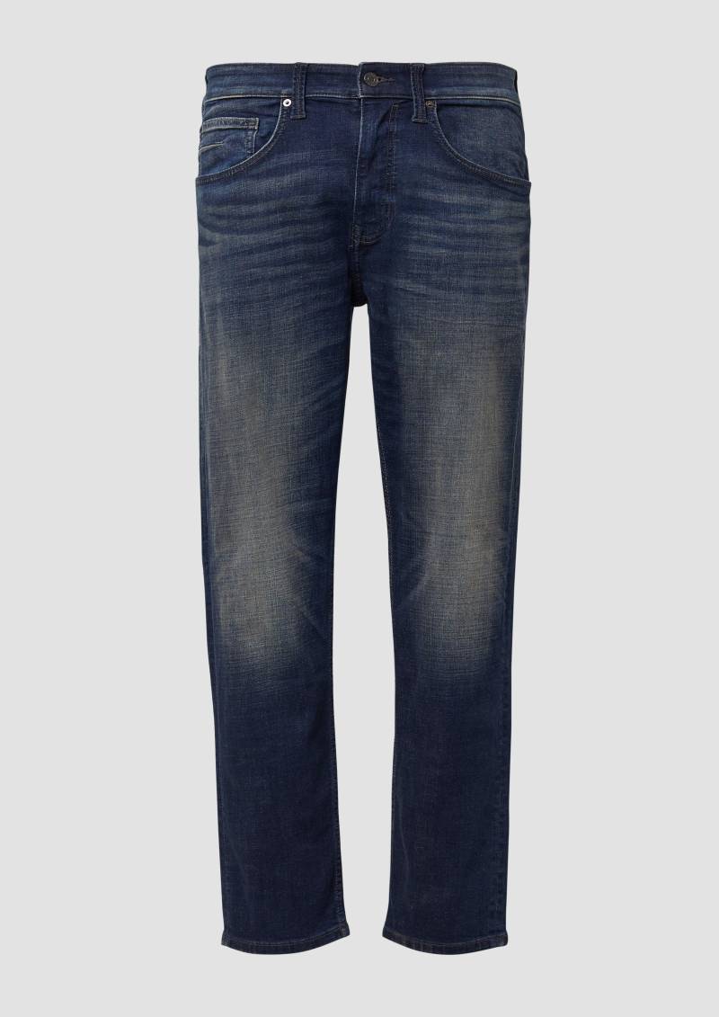 s.Oliver - Jeans Mauro / Regular Fit / Mid Rise / Tapered Leg, Herren, blau von s.Oliver