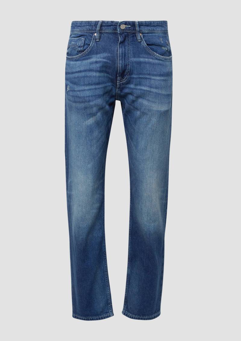 s.Oliver - Jeans Mauro / Regular Fit / Mid Rise / Tapered Leg, Herren, blau s.Oliver - Jeans Mauro / Regular Fit / Mid Rise / Tapered Leg, Herren, blau von s.Oliver