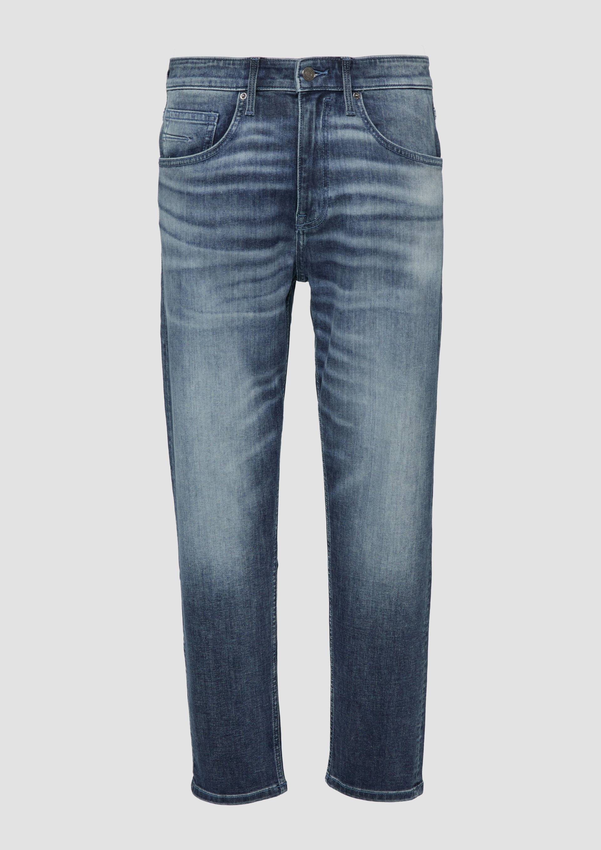 s.Oliver - Jeans Mauro / Regular Fit / Mid Rise / Tapered Leg, Herren, blau von s.Oliver