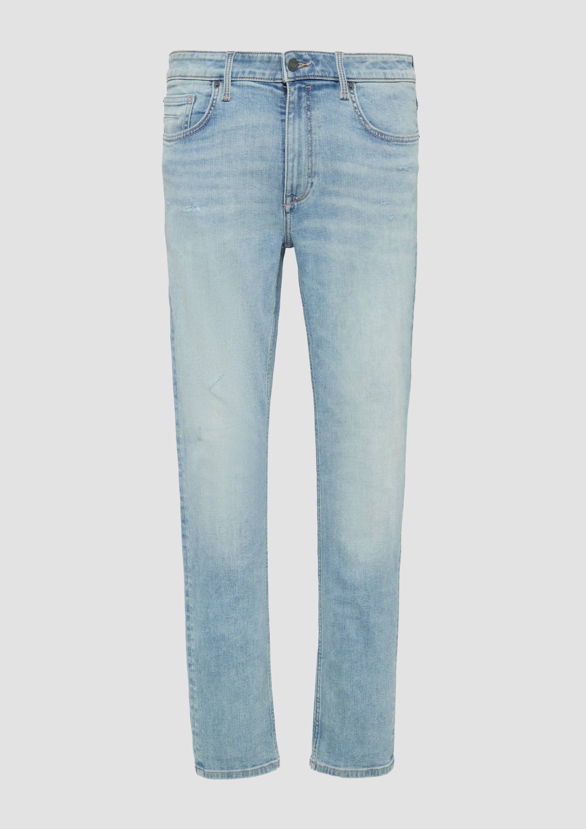 s.Oliver - Jeans Ned / Slim Fit / High Rise / Slim Leg, Herren, blau von s.Oliver