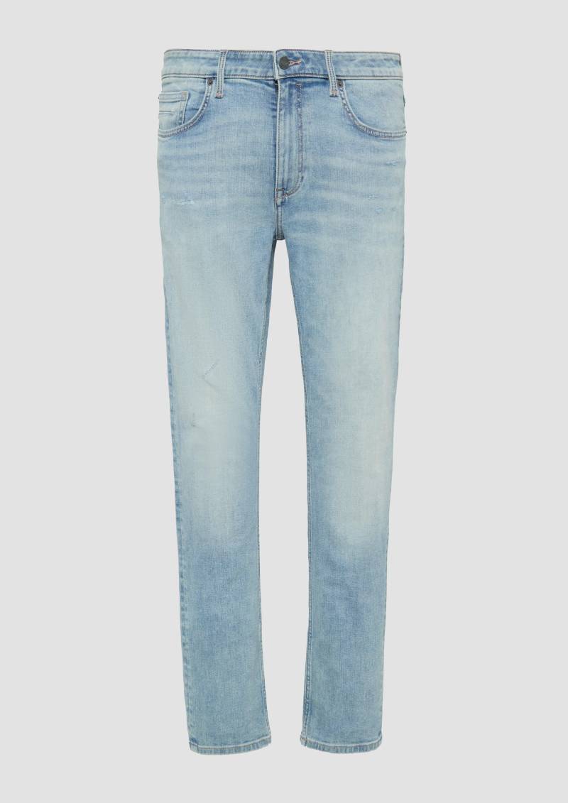 s.Oliver - Jeans Ned / Slim Fit / High Rise / Slim Leg, Herren, blau von s.Oliver