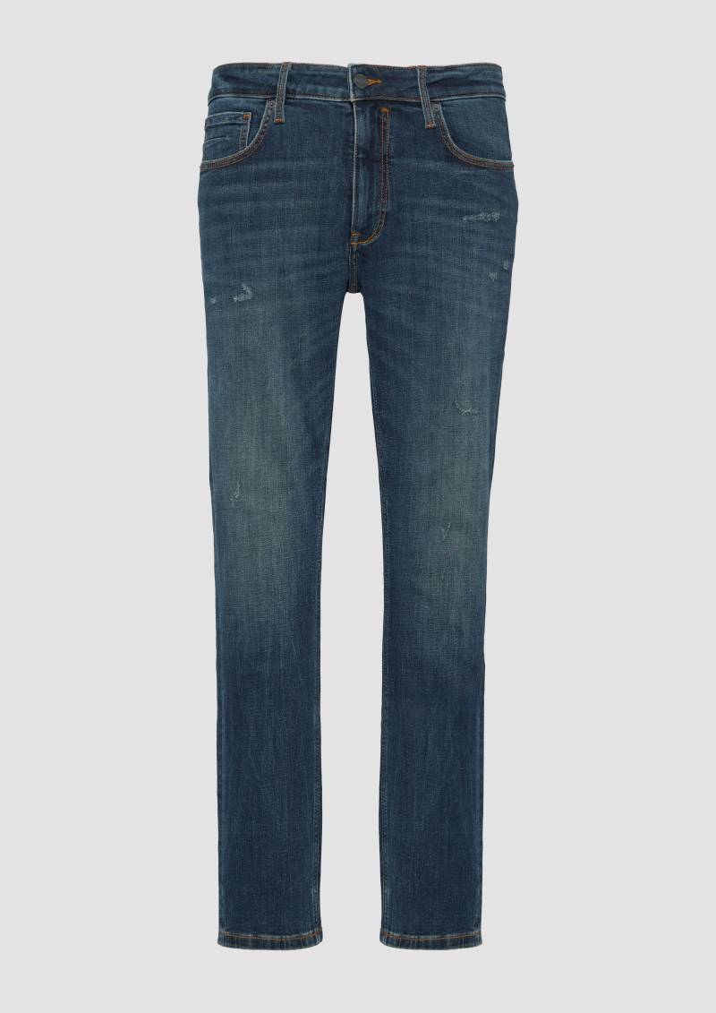 s.Oliver - Jeans Ned / Slim Fit / High Rise / Slim Leg, Herren, blau von s.Oliver