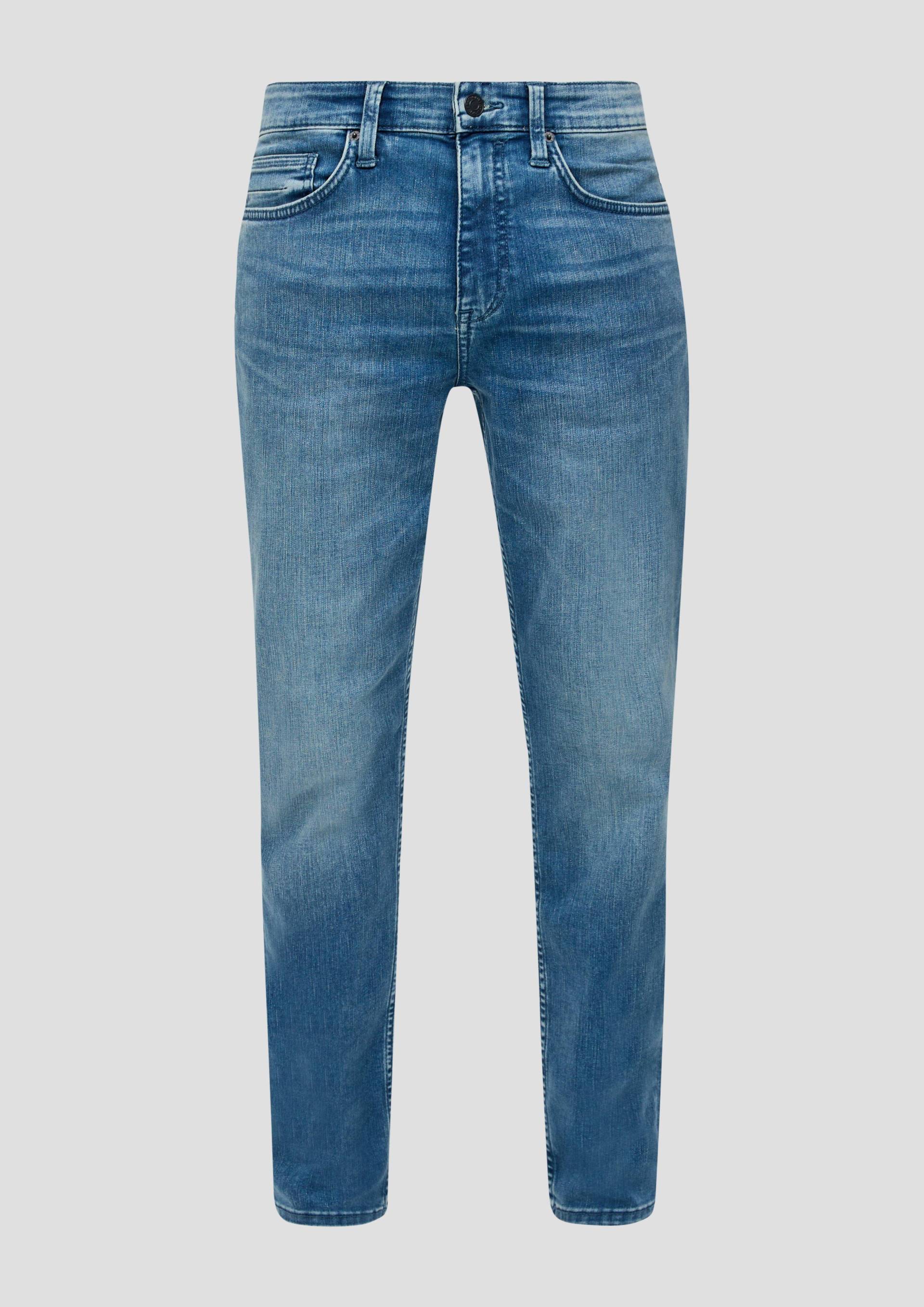 s.Oliver - Jeans Nelio / Slim Fit / Mid Rise / Slim Leg, Herren, blau von s.Oliver