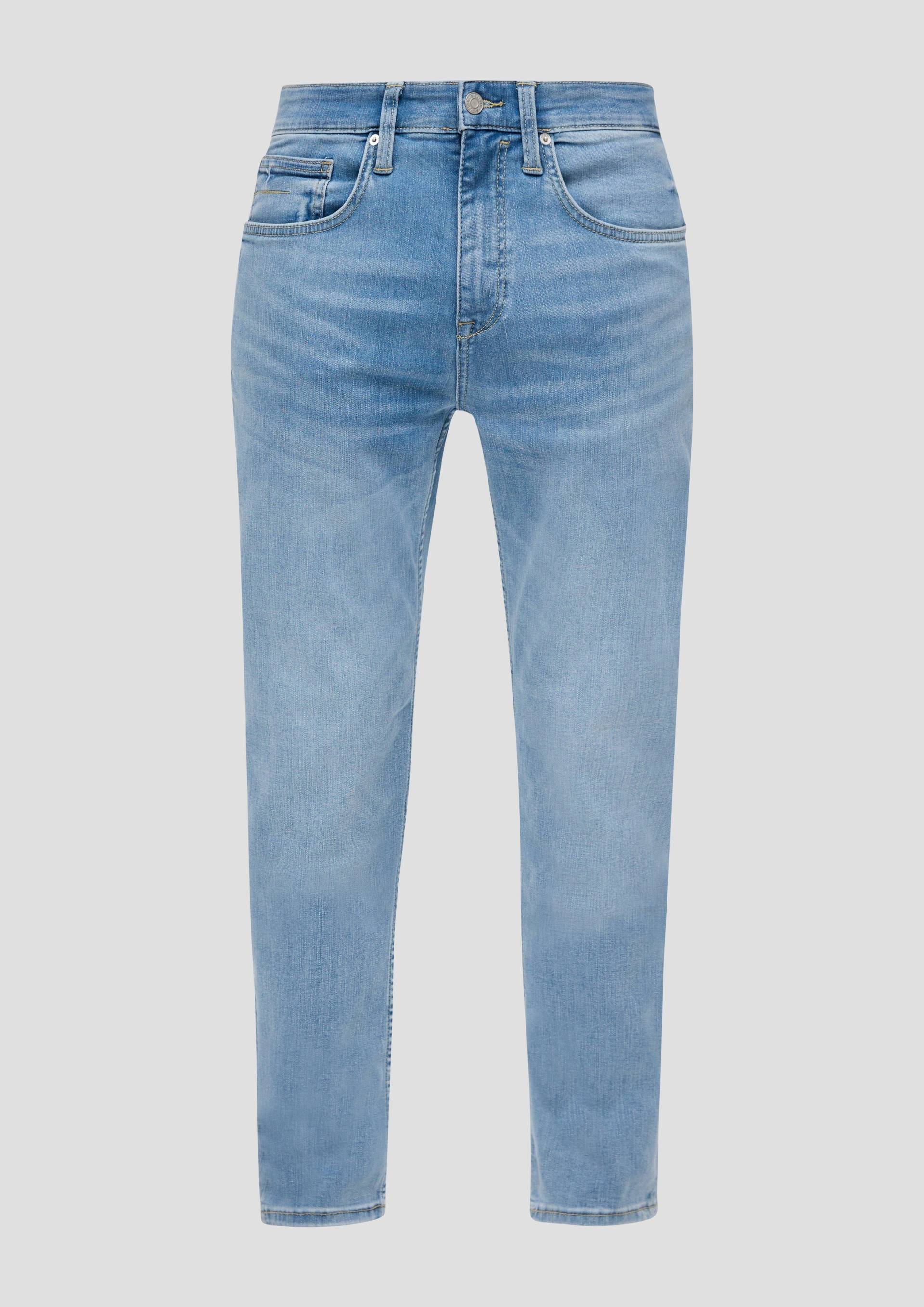 s.Oliver - Jeans Nelio / Slim Fit / Mid Rise / Slim Leg, Herren, blau von s.Oliver