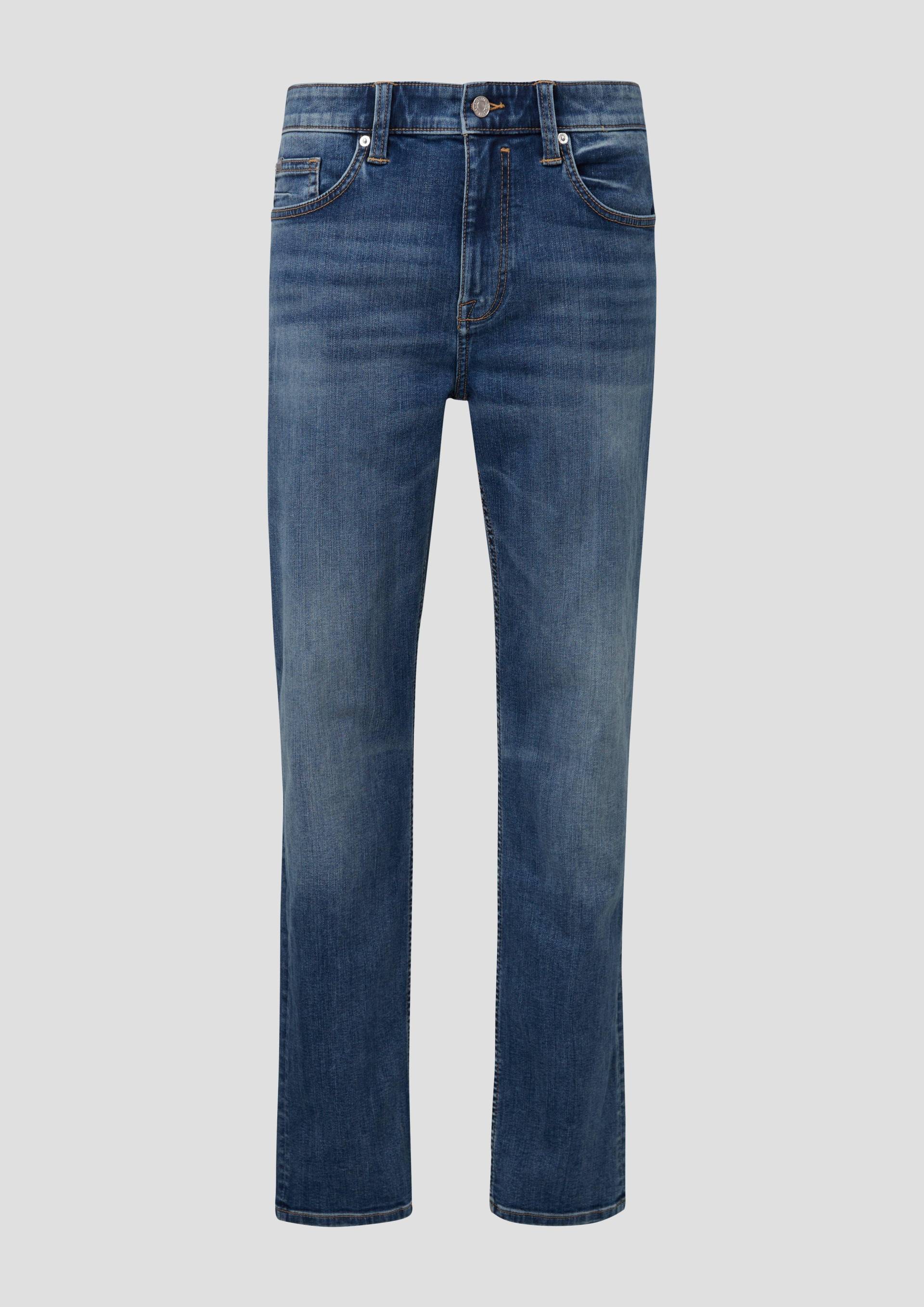 s.Oliver - Jeans Nelio / Slim Fit / Mid Rise / Slim Leg, Herren, blau von s.Oliver