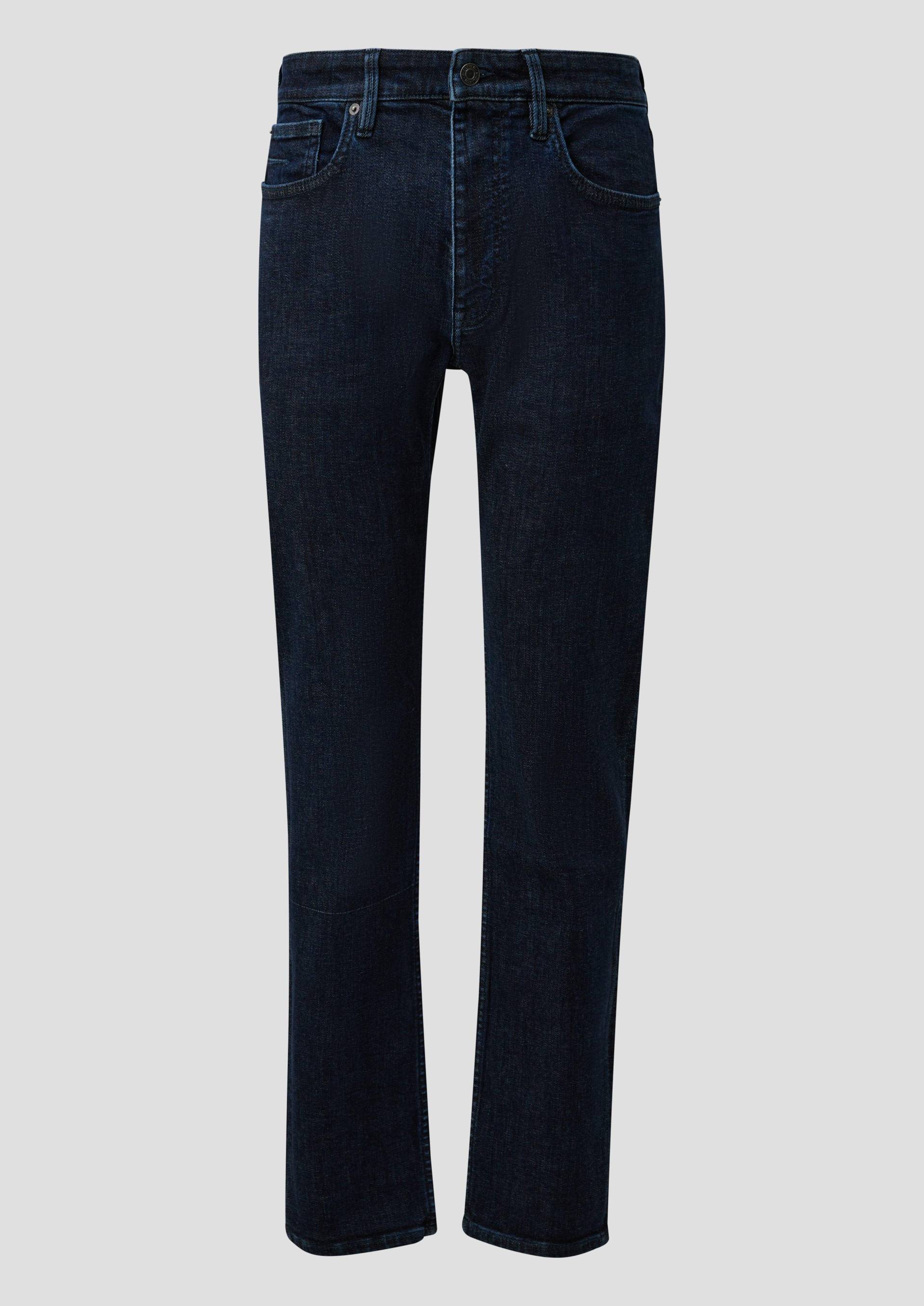 s.Oliver - Jeans Nelio / Slim Fit / Mid Rise / Straight Leg / Hyperstretch, Herren, blau von s.Oliver