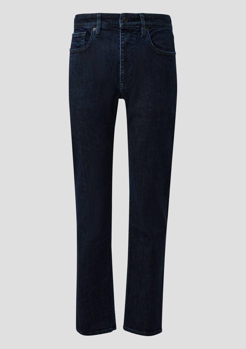 s.Oliver - Jeans Nelio / Slim Fit / Mid Rise / Straight Leg / Hyperstretch, Herren, blau von s.Oliver