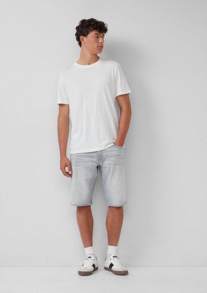 s.Oliver Jeansshorts Jeans-Hose Jeans-Shorts mit heller Waschung von s.Oliver