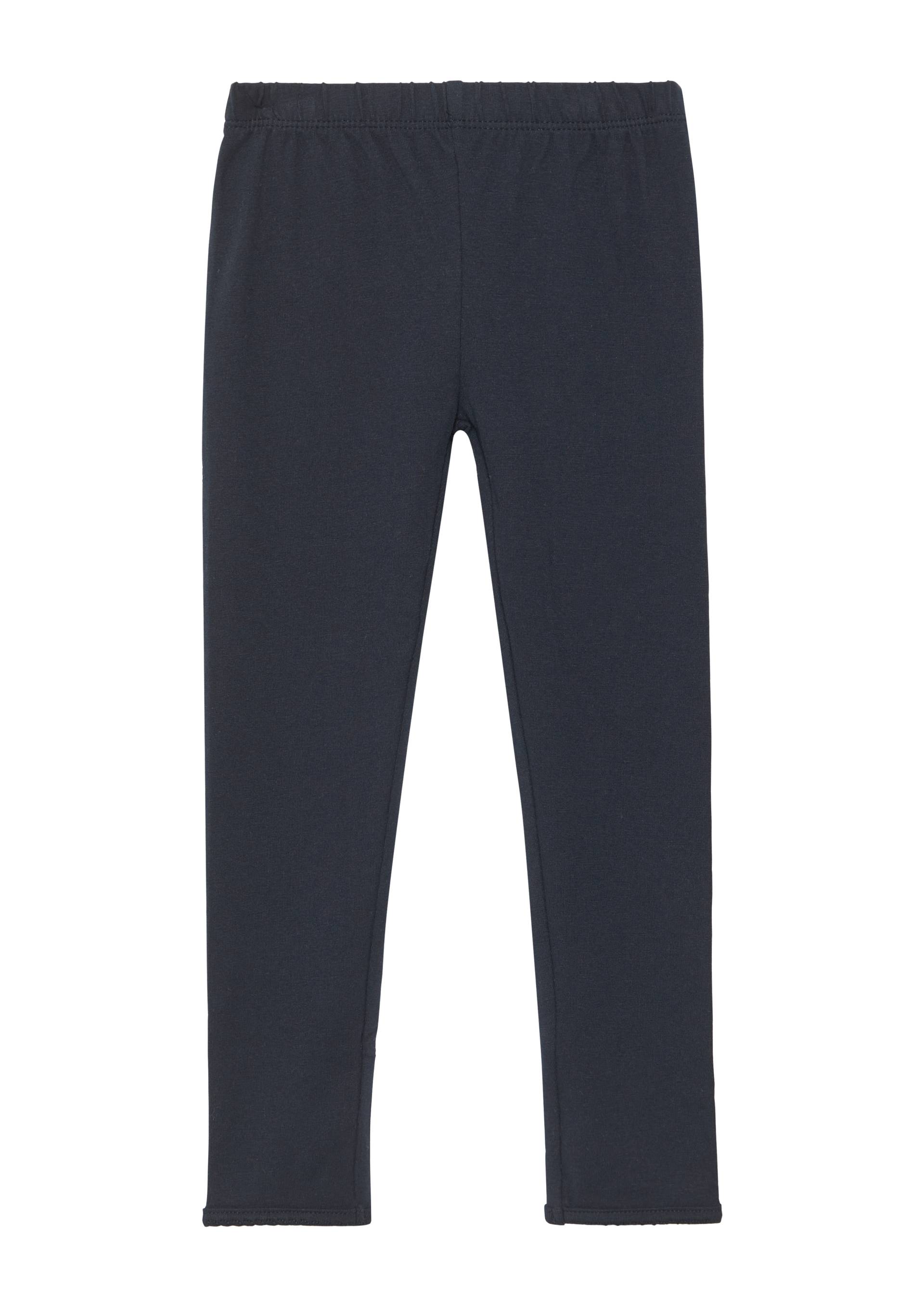 s.Oliver - Jersey-Leggings mit Bogenkante, Kinder, blau s.Oliver - Jersey-Leggings mit Bogenkante, Kinder, blau von s.Oliver