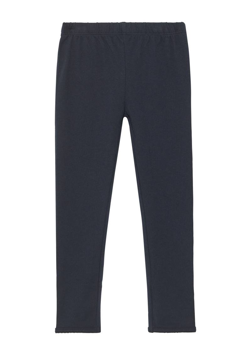 s.Oliver - Jersey-Leggings mit Bogenkante, Kinder, blau s.Oliver - Jersey-Leggings mit Bogenkante, Kinder, blau von s.Oliver