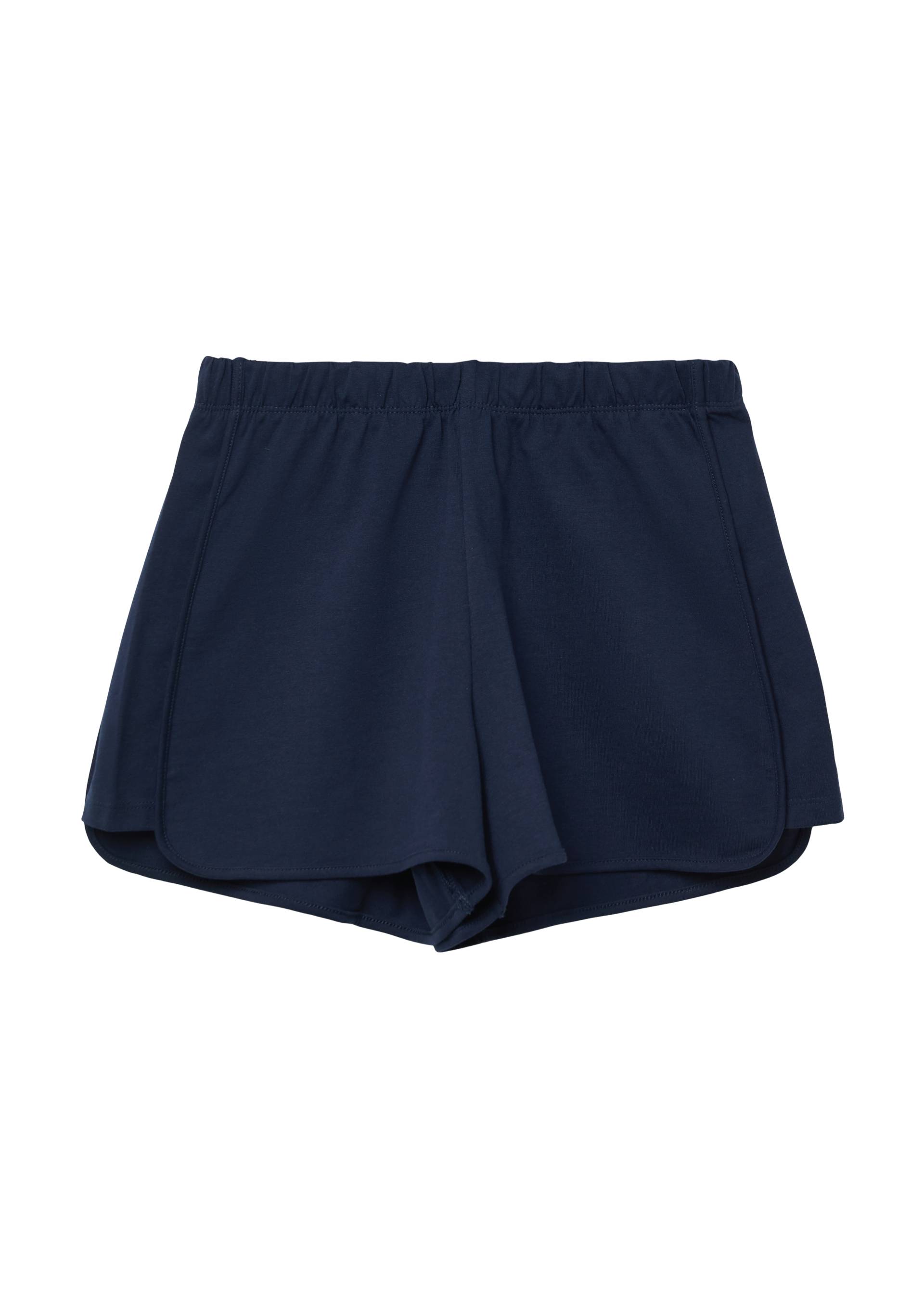 s.Oliver - Jersey-Shorts im Runner-Stil, Mädchen, blau von s.Oliver