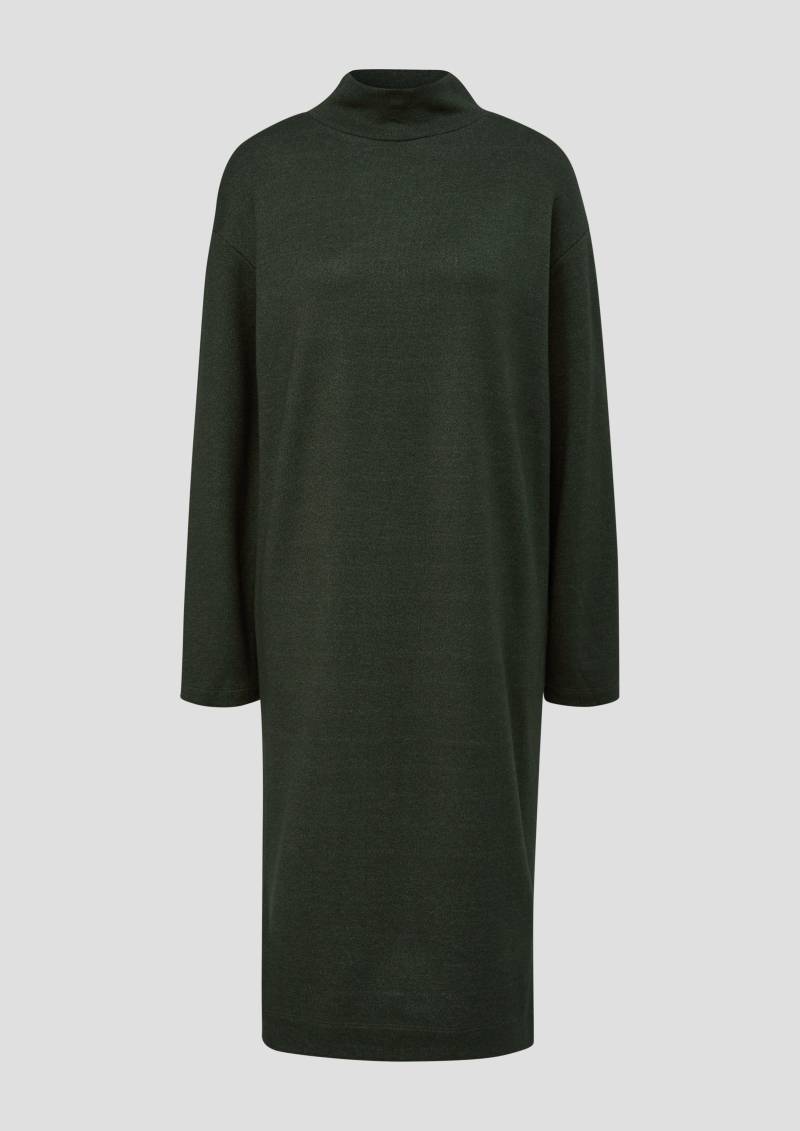 s.Oliver - Jerseykleid aus Viskosemix, Damen, Grün von s.Oliver