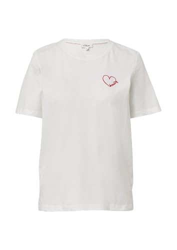 s.Oliver Jerseyshirt aus Baumwolle mit Stickerei Ecru 36 s.Oliver Jerseyshirt aus Baumwolle mit Stickerei Ecru 36 von s.Oliver