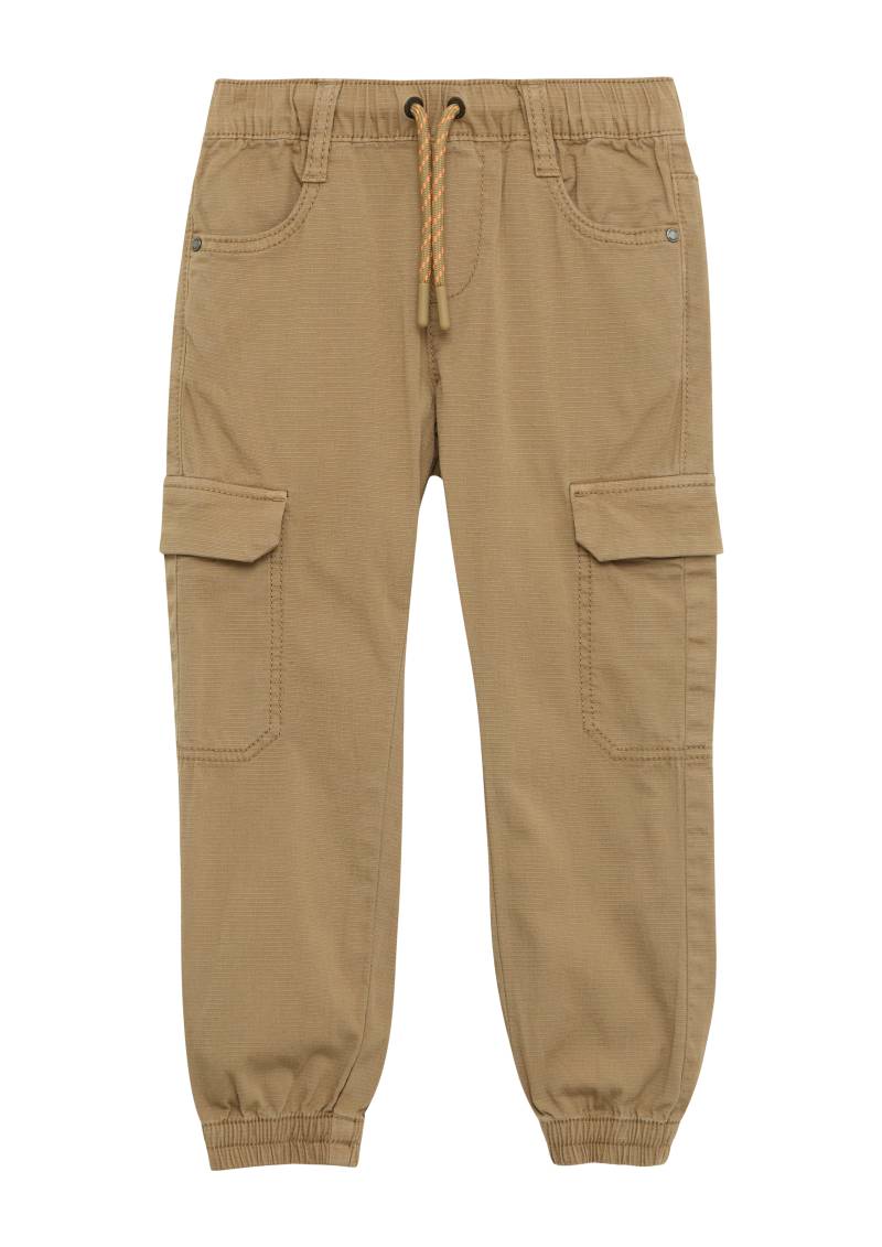 s.Oliver - Jogg-Pants Pelle / Regular Fit / Mid Rise / Straight Leg / Cargotaschen, Kinder, braun von s.Oliver