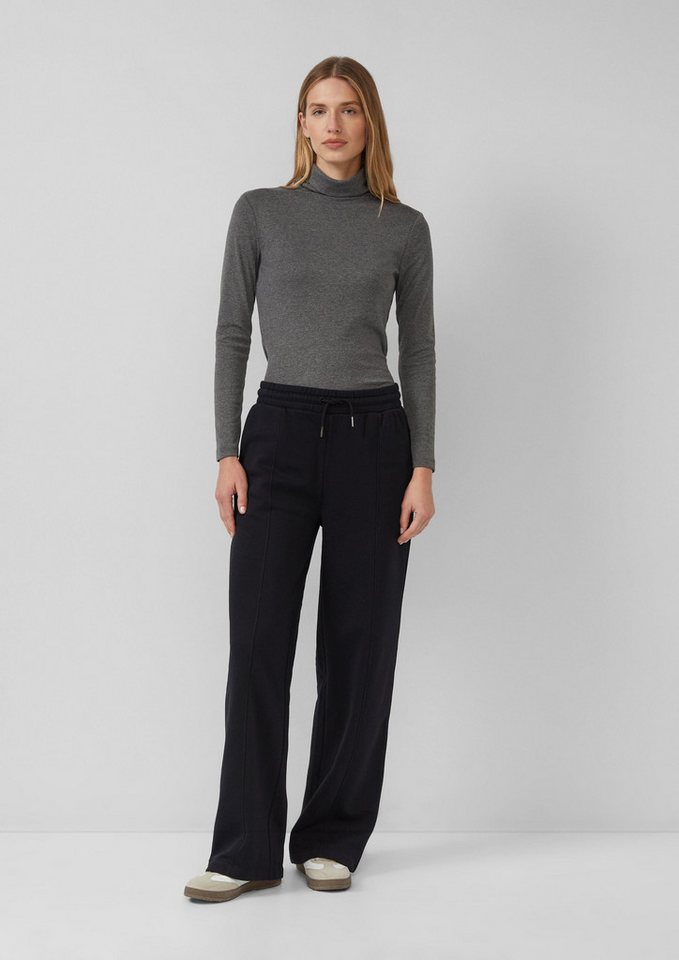 s.Oliver Jogginghose Hose Sweathose mit weitem Bein und Elastikbund von s.Oliver