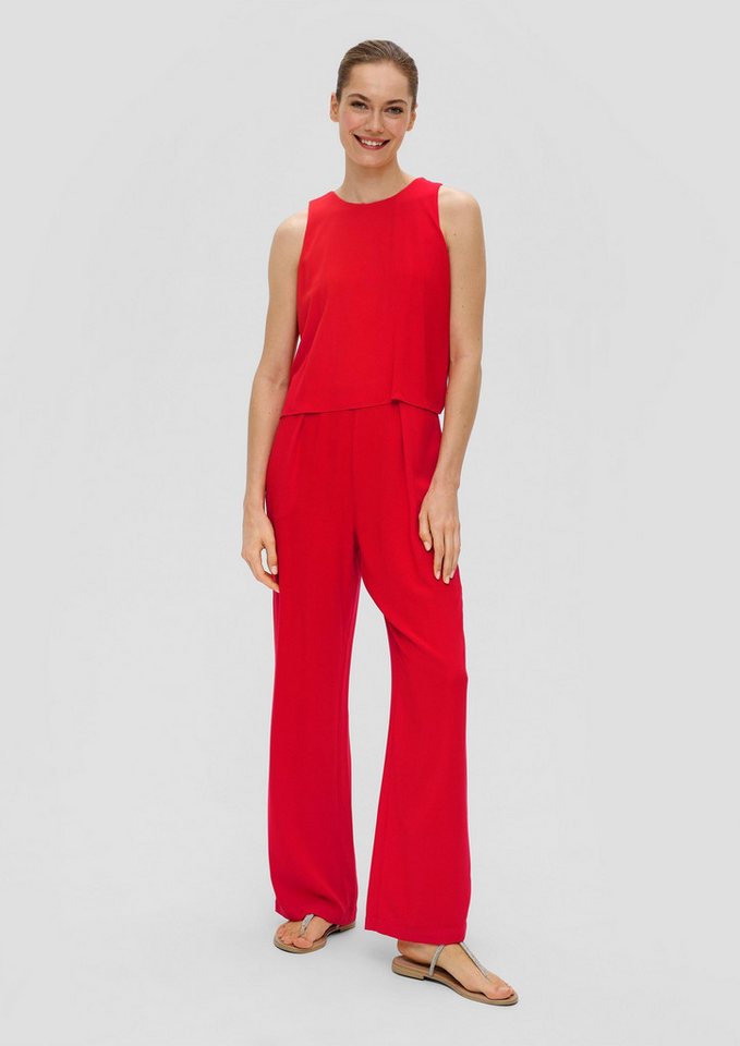 s.Oliver Jumpsuit Overall Jumpsuit aus Crêpe von s.Oliver
