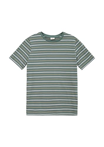 s.Oliver Jungen 10.3.12.12.130.2130514 T-Shirt, kurzarm, Mehrfarbig | Petrol 67g1, 176 von s.Oliver