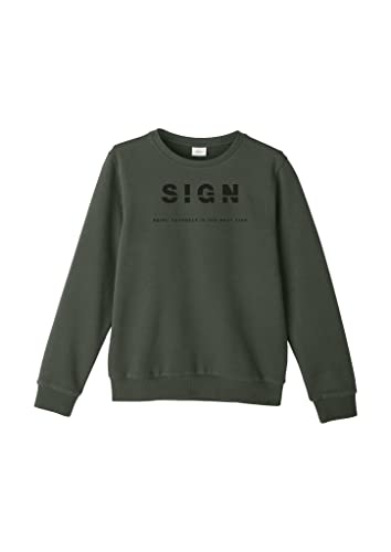 s.Oliver Jungen 2118642 Sweatshirt, Navy #31362b, 176 von s.Oliver