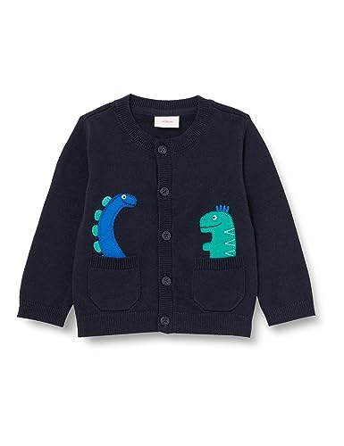 s.Oliver Jungen 2133880 Strickjacke, Blau, 74 von s.Oliver