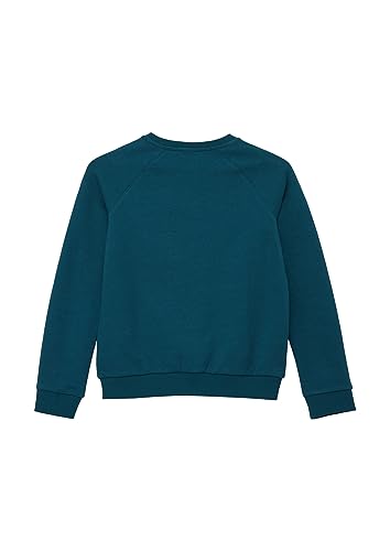 s.Oliver Jungen 2134028 Sweatshirt, Blue Green, 152 von s.Oliver