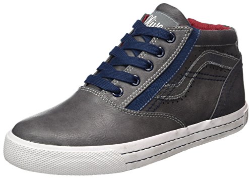 s.Oliver Jungen 55101 Low-Top, Grau (Grey 200) von s.Oliver