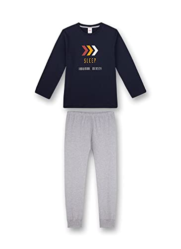 s.Oliver Jungen Schlafanzug lang blau Pyjamaset, Navy, 152 von s.Oliver