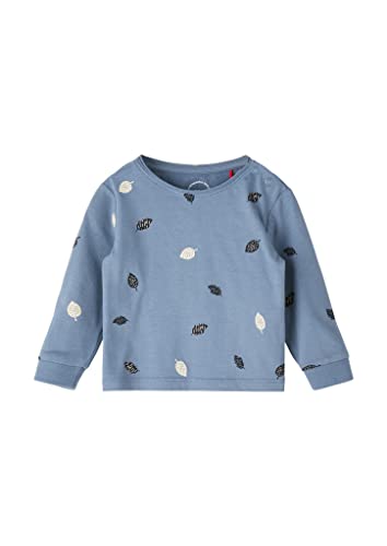 s.Oliver Junior Baby Boys 10.1.14.12.130.2122377 T-Shirts Langarm, Blue, 92 von s.Oliver