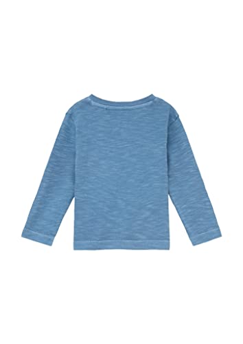 s.Oliver Junior Baby Boys 10.1.14.12.130.2122428 T-Shirt Langarm, Blau 5283, 62 von s.Oliver