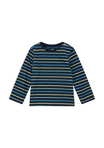 s.Oliver Junior Baby Boys T-Shirt, Langarm, Blue, 86 von s.Oliver