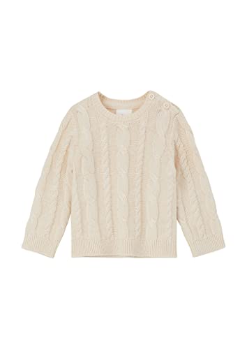 s.Oliver Junior Baby Girls 10.1.14.17.170.2123330 Pullover, Grauweiß, 86 von s.Oliver