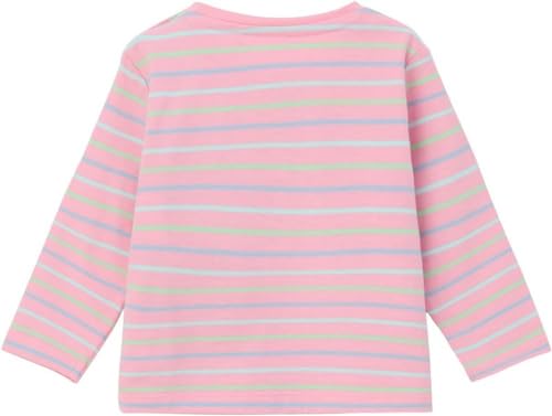 s.Oliver Junior Baby Girls 2130620 T-Shirt, Langarm, Mehrfarbig | pink 43G1, 62 von s.Oliver