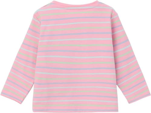 s.Oliver Junior Baby Girls 2130620 T-Shirt, Langarm, Mehrfarbig | pink 43G1, 86 von s.Oliver