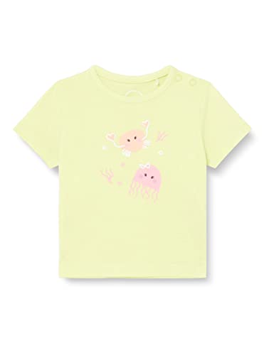 s.Oliver Junior Baby Girls 2130650 T-Shirt, Kurzarm, grün 7016, 74 von s.Oliver