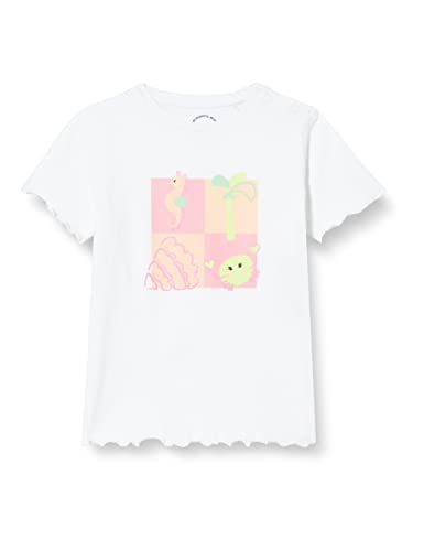 s.Oliver Junior Baby Girls 2130655 T-Shirt, Kurzarm, weiß 0100, 86 von s.Oliver