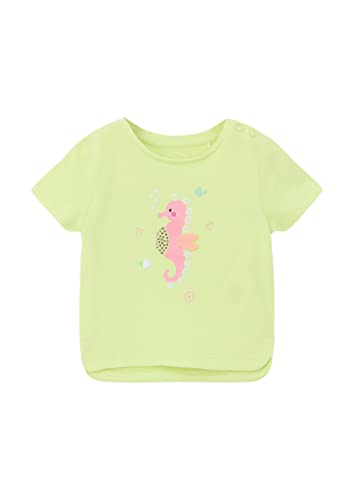 s.Oliver Junior Baby Girls 2130660 T-Shirt, Kurzarm, grün 7016, 86 von s.Oliver