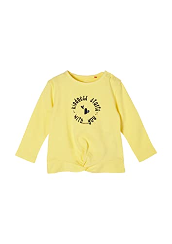 s.Oliver Junior Baby Girls 405.10.202.12.130.2110013 T-Shirt, Light Yellow, 80 von s.Oliver