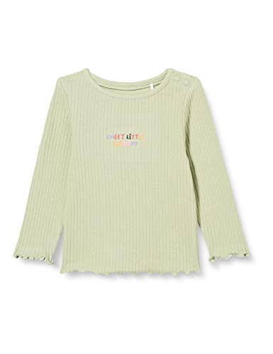 s.Oliver Unisex Baby 2120127 Langarmshirt, Grün #Dadfb7, 62 von s.Oliver