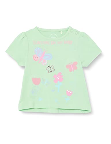 s.Oliver Junior Baby Girls 2130615 T-Shirt, Kurzarm, Green, 92 von s.Oliver